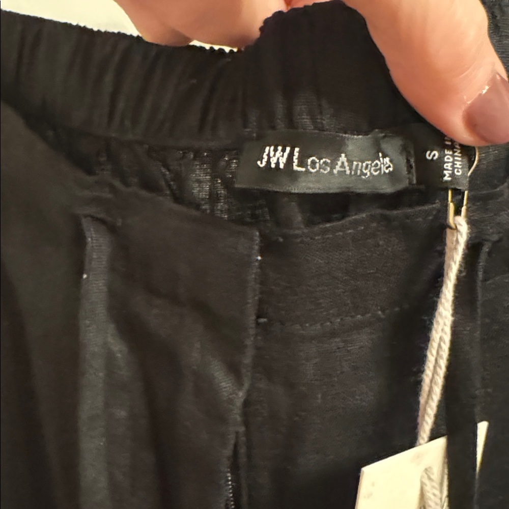 Johnny Was JW Los Angeles Addison Wide Leg Drawstring Pants Small NWT - Picture 5 of 10